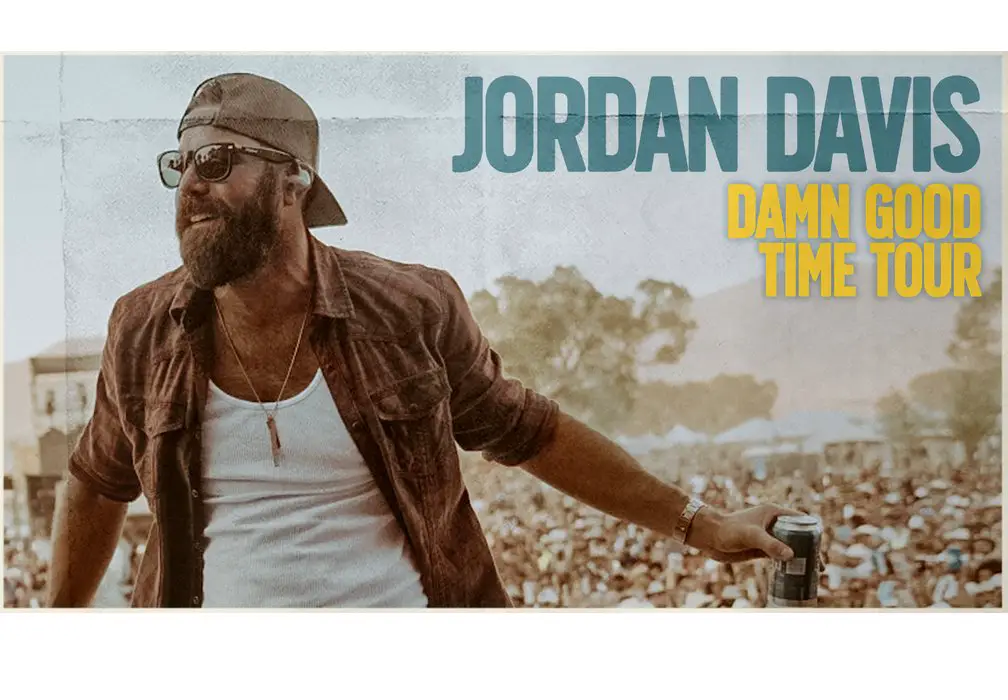 SiriusXM Jordan Davis Damn Good Time Tour SiriusXM Sweepstakes - Win A Trip For Two To Watch Jordan Davis Live In Concert