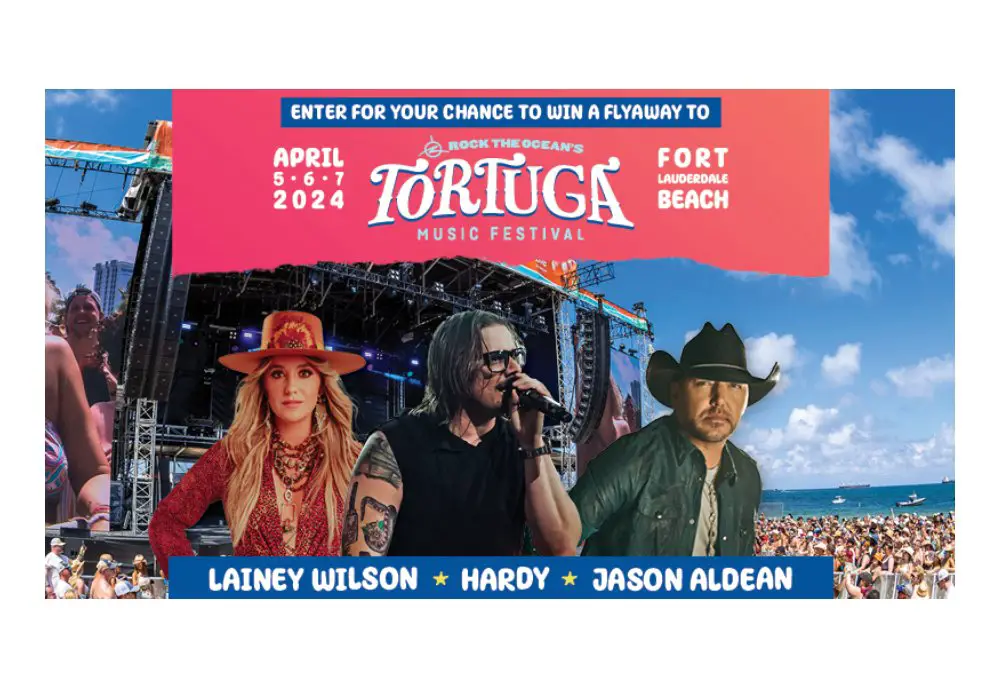 SiriusXM Rock The Ocean’s Tortuga Music Festival - Win A Trip For 2 To Fort Lauderdale, FL