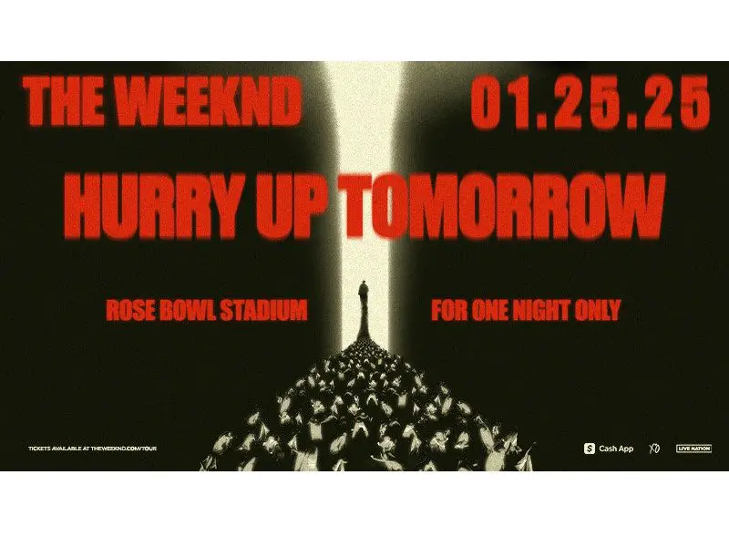 Siriusxm The Weeknd: Hurry Up Tomorrow Sweepstakes - Win A Trip For Two To Los Angeles, CA