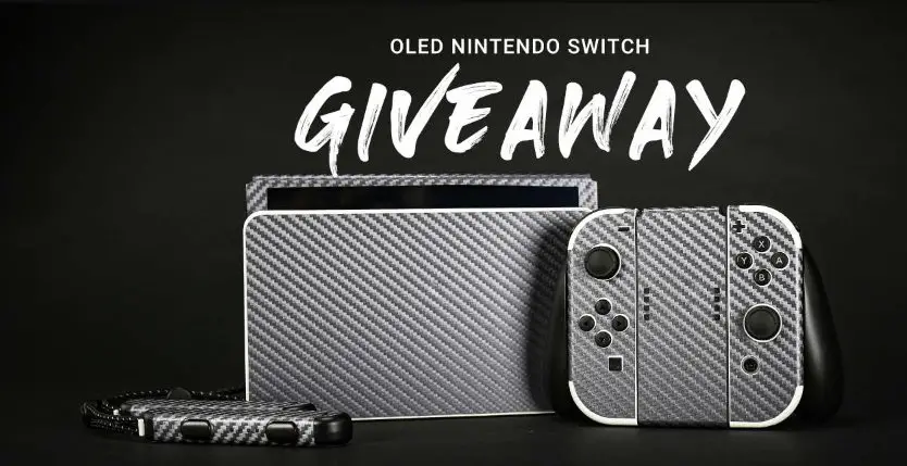 Skinit OLED Nintendo Switch Giveaway - Win A Nintendo Switch OLED Gaming Console