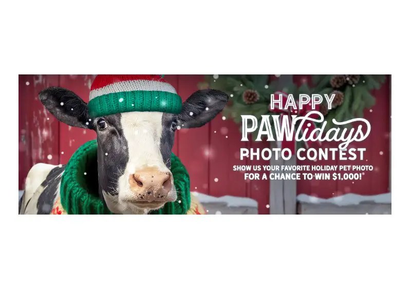 Smith's Dairy Happy Pawlidays Photo Contest - Win $1,000 Or One Year Supply Of Smith's Dairy