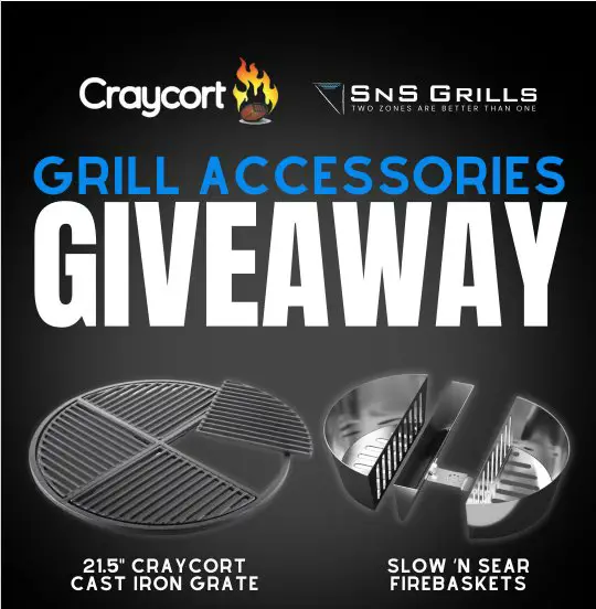 SnS Grills Grill Accessories Giveaway – Win A Slow 'N Sear FireBaskets Cooking System