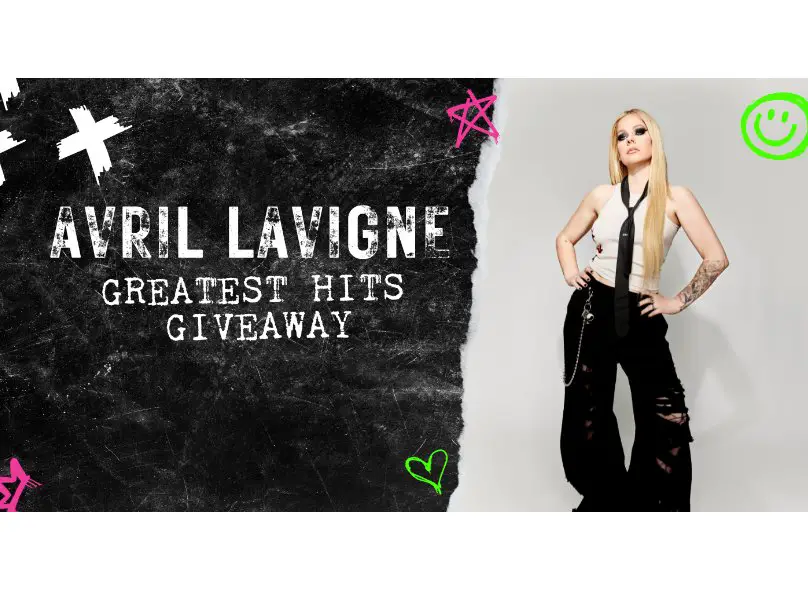 Sony Music Avril Lavigne Merch Pack Giveaway Sweepstakes - Win A Signed Copy Of Avril's Greatest Hits + Exclusive Merch
