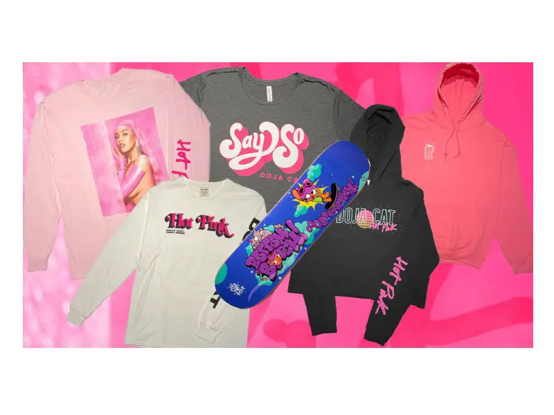 Sony Music Doja Cat Hot Pink Giveaway Sweepstakes - Win Doja Cat Merch & More