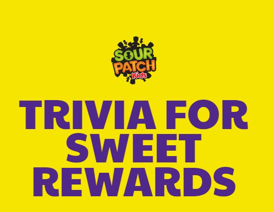 Sour Patch Kids Fact or Kid Trivia Giveaway – Win $1,000 Cash, Coupons SOUR PATCH KIDS Candy & More (99 Winners)