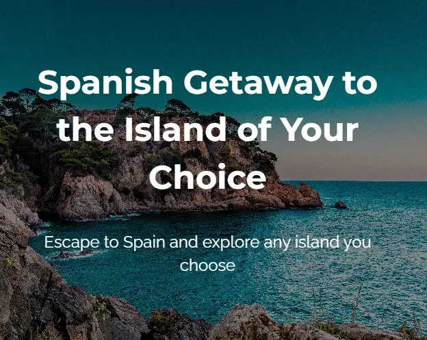 Sozy's Spanish Getaway Sweepstakes - Win A $2,000 Spanish Getaway Of Your Choice