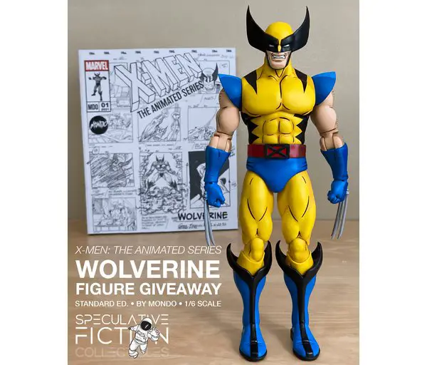 Speculative Fiction Collectibles Wolverine Figure Giveaway - Win A Wolverine Figure Based On X-Men:The Animated Series