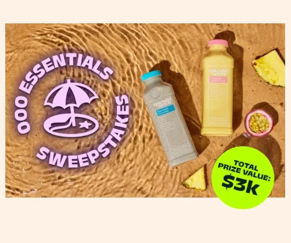 Splendid Spoon OOO Essentials Giveaway - Win A $3,000 Prize Pack