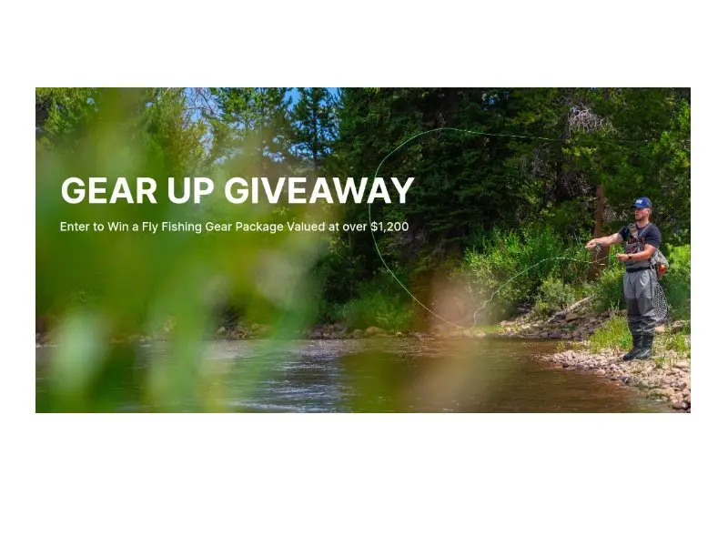 Sportsman's Warehouse Gear Up Giveaway - Win A Fly Fishing Gear Package Worth $1,200