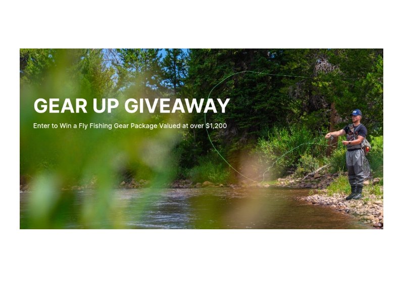 Fly Fishing Trip And Gear Giveaway - Win A $6,500 Fly Fishing Trip
