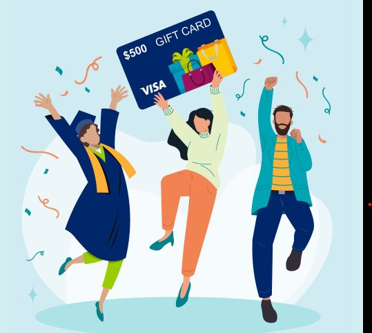 Spring 2024 Grad Party Sweepstakes – Win 1 Of 10 $500 Visa e-Gift Cards To Prepare For A Graduation Party