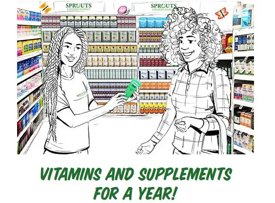 Sprouts Farmers Market Vitamins & Supplements For A Year Giveaway – Win A Year’s Supply Of Vitamins And Supplements Kit (3 Winners)