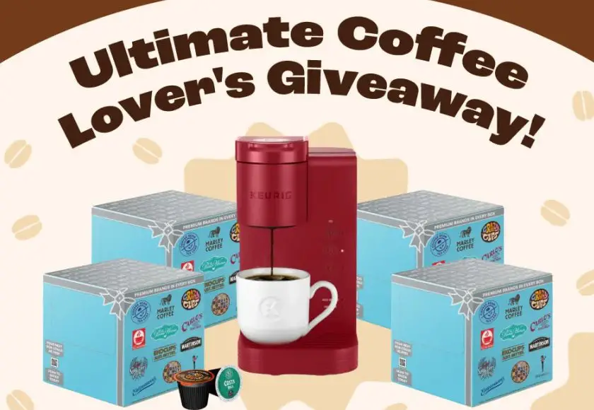SSBD Ultimate Coffee Lovers Giveaway - Win A Keurig + 4-month Supply Of Coffee Pods