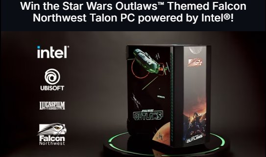 Star Wars Outlaws Themed Falcon Northwest PC Giveaway - Win A Custom Star Wars Outlaws Gaming PC