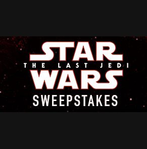 Star Wars: The Last Jedi Sweepstakes