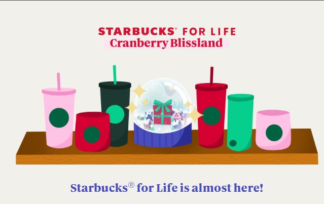 Starbucks for Life 2024 Holiday Sweepstakes – Win Free Starbucks For Life