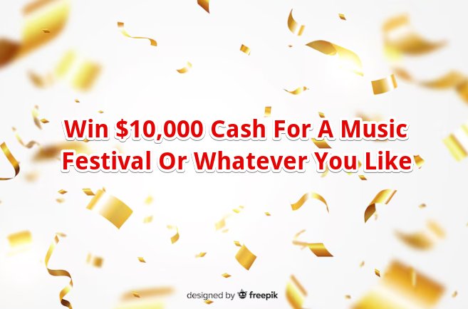 Steaz The Day Sweepstakes - Win $10,000 Cash To Attend A Music Festival Or Spend On Anything You Love