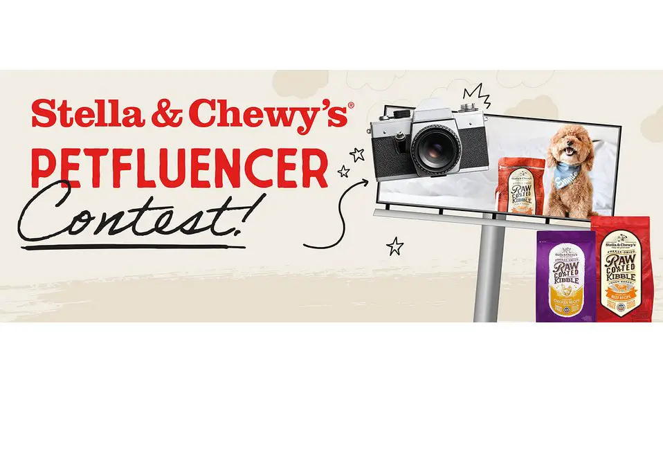 Stella & Chewy's Petfluencer Contest - Win Vouchers For Pet Food And More