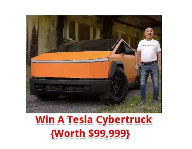 Sticker Mule Cyberbeast Giveaway - Win A  2024 Tesla Cybertruck Worth $99,999