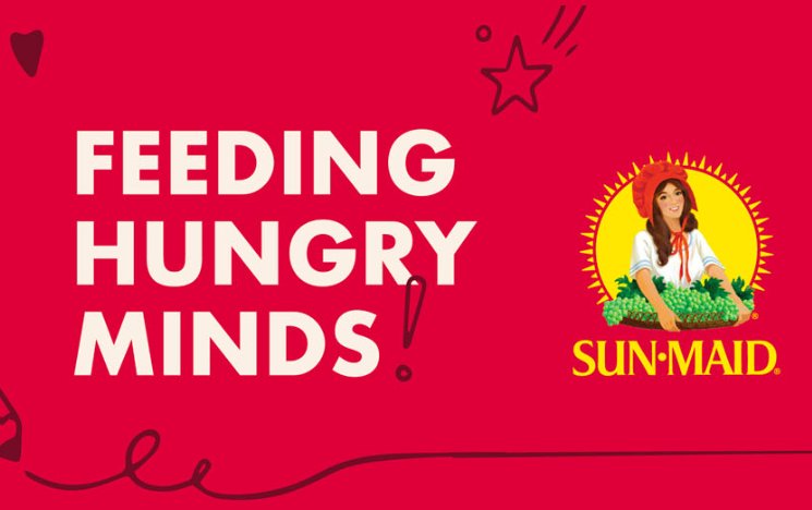 Sun-Maid Feeding Hungry Minds Sweepstakes - Win An iPad, Sun-Maid Raisins & More (5 Winners)