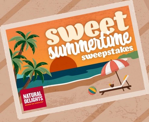 Sweet Summertime Sweepstakes - Win $500 Hotels.com Gift Card and More!