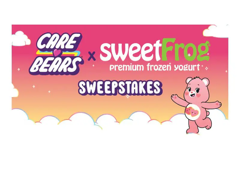 SweetFrog Care Bears Sweepstakes - Win Care Bear Toys & More (10 WInners)