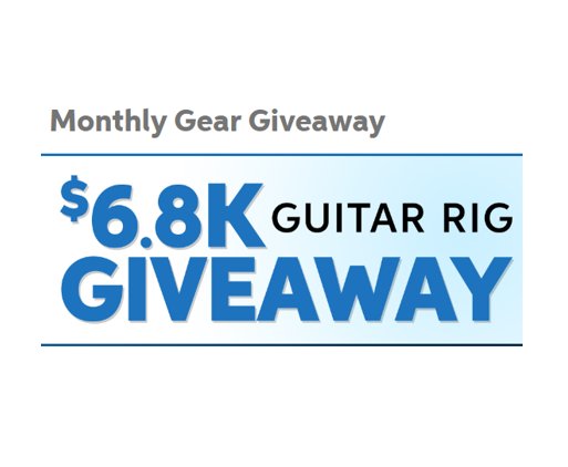 SweetWater Guitar Rig Sweepstakes - Win A $6,800 Guitar Rig