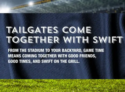 Swift Meats Tailgate Comes Together With Swift Sweepstakes - Win $25,000 Cash For A Backyard Makeover