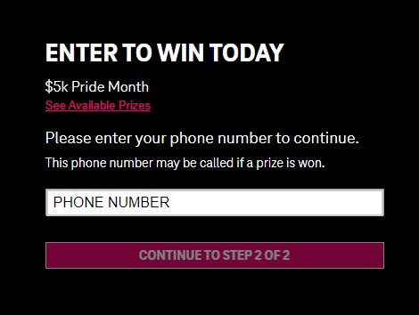 T-Mobile Tuesdays Pride Month Sweepstakes - Win $5,000 Cash + $2,142  Extra