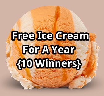 T-Mobile Tuesdays Sweepstakes - Free Ice Cream For A Year {10 Winners}