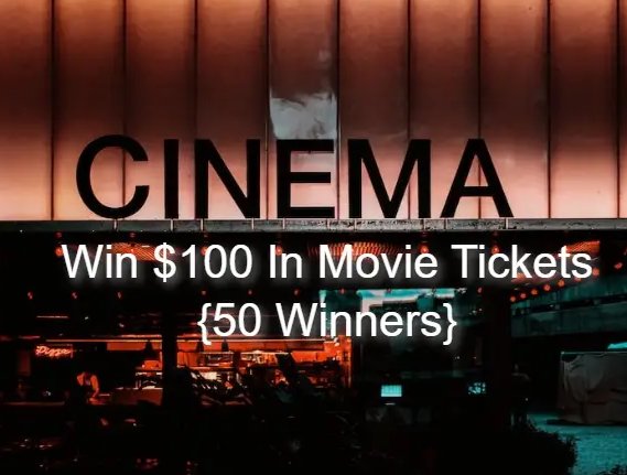 T-Mobile Tuesdays Sweepstakes - Win $100 In Movie Tickets {50 Winners}