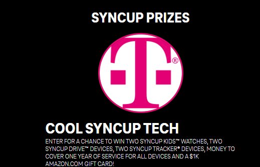 T-Mobile Tuesdays Sweepstakes - Win Syncup Kids™ Watches, $1,000 Amazon Gift Card & More