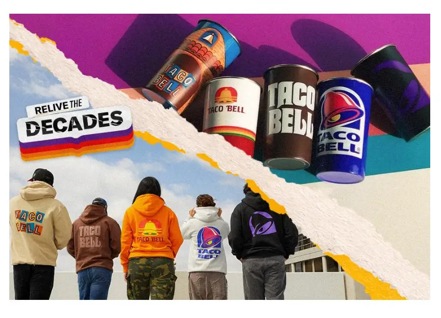 Taco Bell Decades Giveaway - Win A Limited Edition Hoodie & Steel Cup