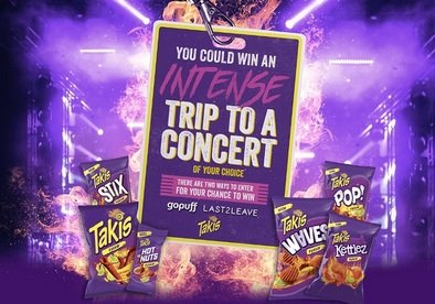 Touchdown for Takis! Enter for a - Live Nation Chicago