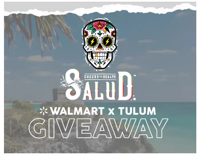 Taste Salud Walmart X Tulum Giveaway - Win A Trip For Two To Mexico