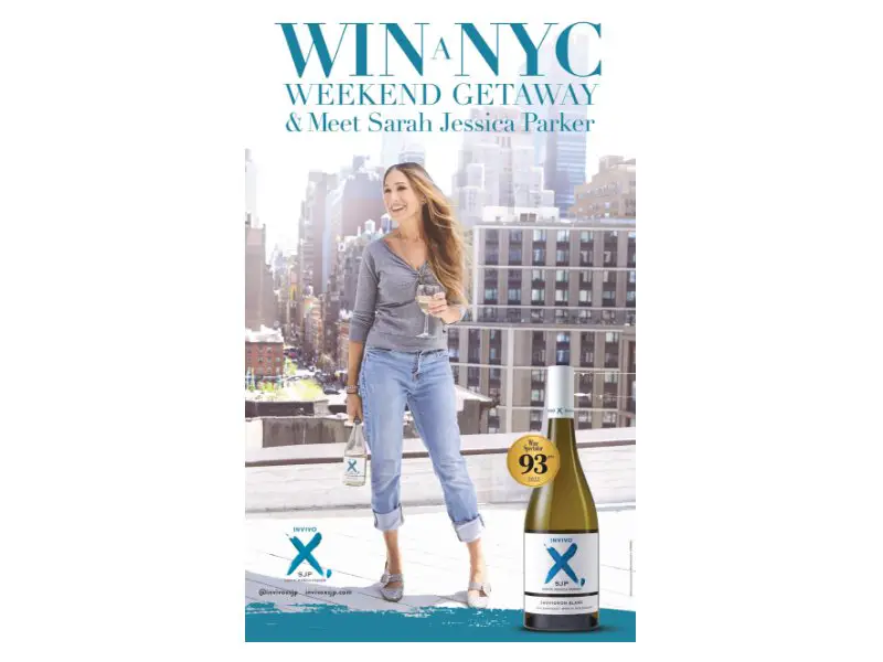 Taub Family Selections Invivo X SJP National Sweepstakes - Win A Trip For Two To New York And Meet Sarah Jessica Parker