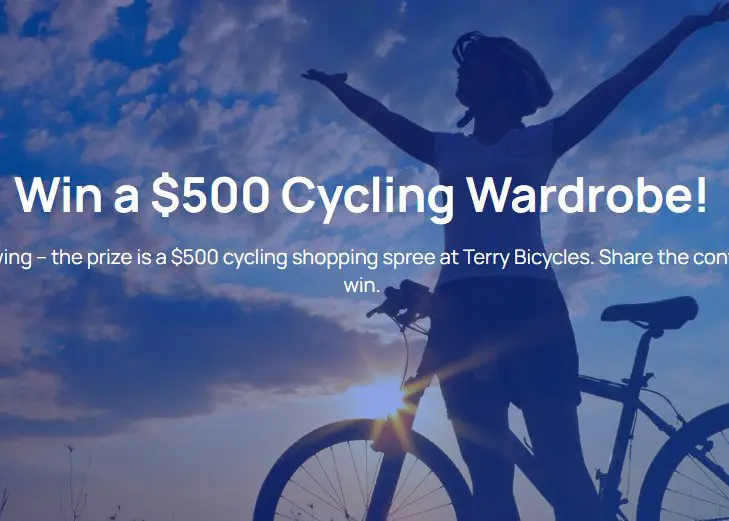 Terry Bicycles $500 Shopping Spree Giveaway - WIn A $500 Gift Card In The Terry Wardrobe Contest