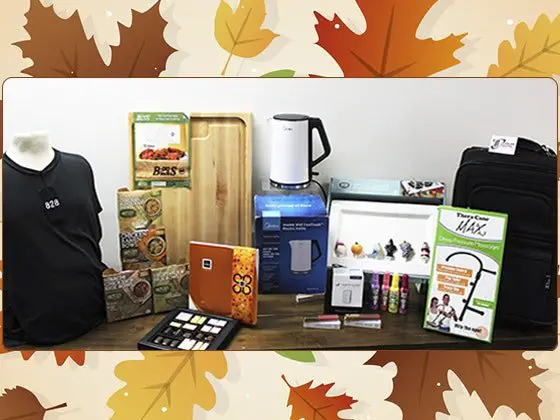 Thanksgiving Swag Bag from Backstage Creations Sweepstakes