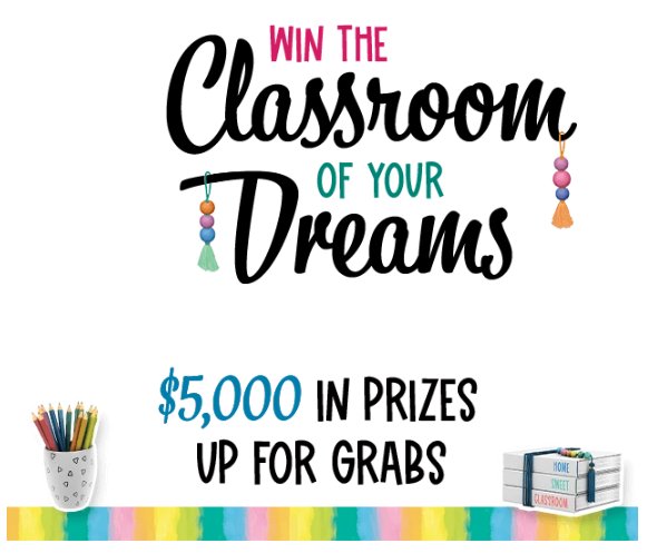 The Classroom Of Your Dreams 2023 Sweepstakes - Win Carson-Dellosa Products & A $200 Gift Card