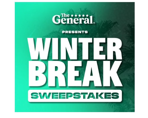 The General Winter Break Sweepstakes - Win A Trip For Two To The Winter Showcase Fan Day In Orlando, FL