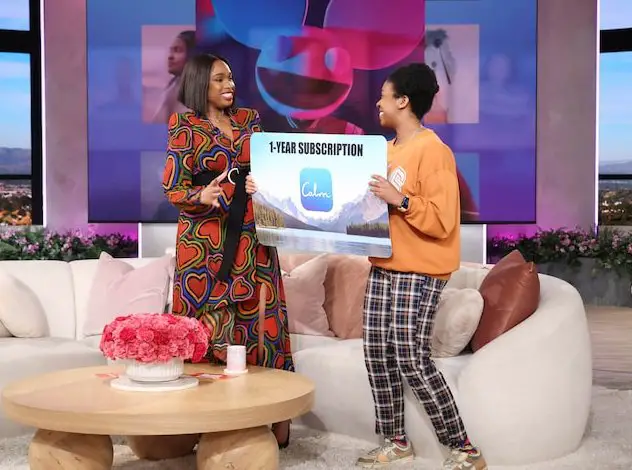 The Jennifer Hudson Show Calm App Sweepstakes - Win 1 Year Subscription To Calm App