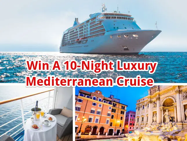 The Majestic Mediterranean Luxury Cruise Giveaway - Win A 10-Night Luxury Mediterranean Cruise