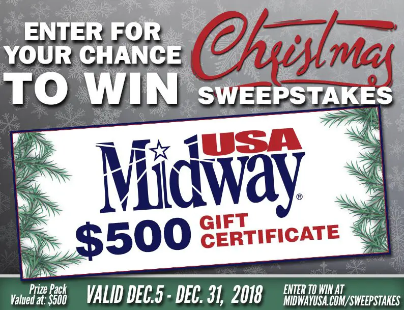 The Midway USA Christmas Sweepstakes