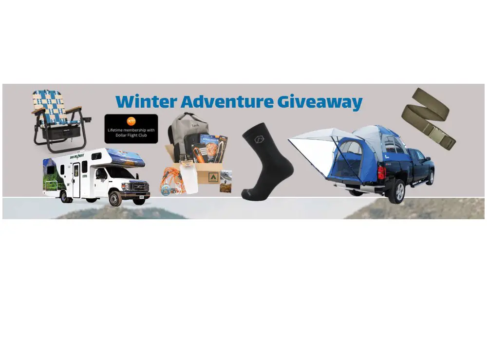 The Nomadik Winter Adventure Giveaway - Win Gift Cards, Outdoor Gear & More