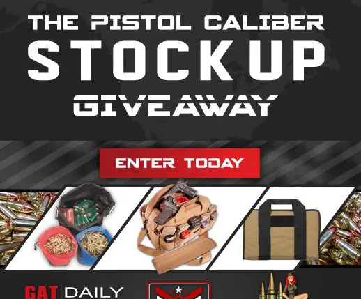 The Pistol Caliber Stock Up Giveaway