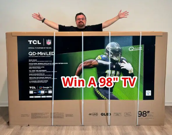 The Woody Show #WoodyTVSweepstakes TCL 98" TV Giveaway - Win A 98" Smart TV