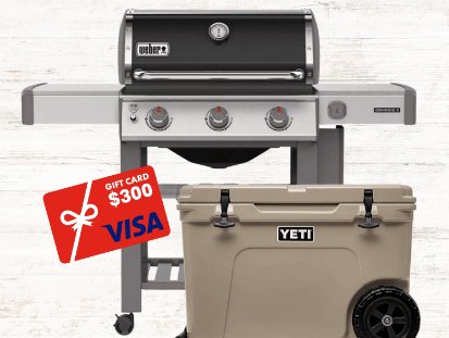 Thomas J. Henry Labor Day Giveaway - Win $300, A Grill & Yeti Cooler