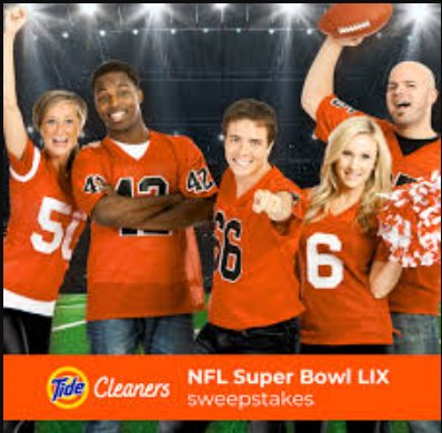 Tide Cleaners Super Bowl LIX Sweepstakes – Win Tickets To The 2025 Super Bowl LIX In New Orleans (4 Winners)