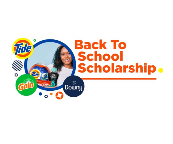 Tide X Downy X Gain Scholarship Sweepstakes - Win A $10,000 Scholarship Grant