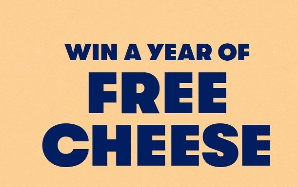 Tillamook Free Cheese Giveaway - Win 1 Year's Supply Of Tillamook Cheese (4 Winners)